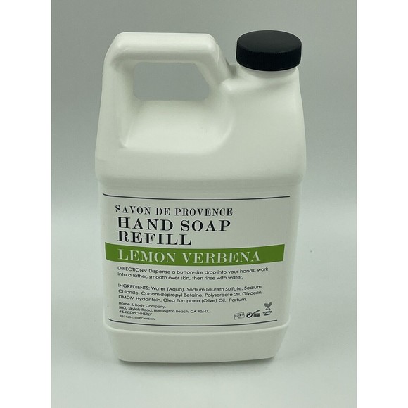 HOME&BODY Other - HOME & BODY SAVON DE PROVENCE HAND SOAP REFILL LEMON VERBENA OLIVE OIL 64oz
